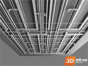 Ceiling Decoration Skp Files